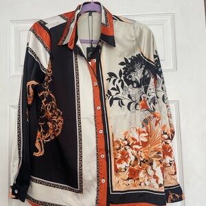 Fashion nova bottom up shirt